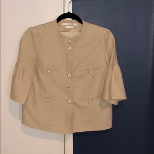 Givenchy beige suit (jacket and skirt)